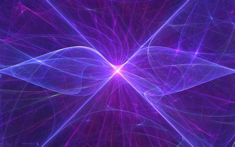 Fond Décran Violet Fumée Symétrie Cercle Reflet Univers