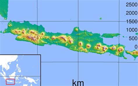 Peta Pulau Jawa Batas Wilayah Geografis Etnis Dan Budaya