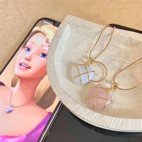 Barbie Diamond Castle Necklace