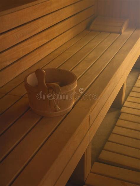 Wooden Sauna Interior Wood Fired Sauna Stock Photo Image Of Modern