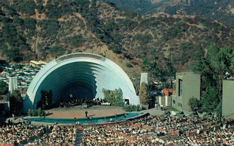 California Hollywood The Hollywood Bowl Hippostcard
