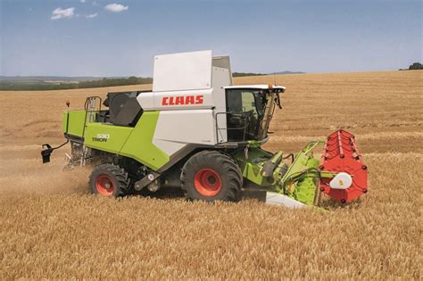 Claas Unveils Trion Combine Harvester Series World Agritech