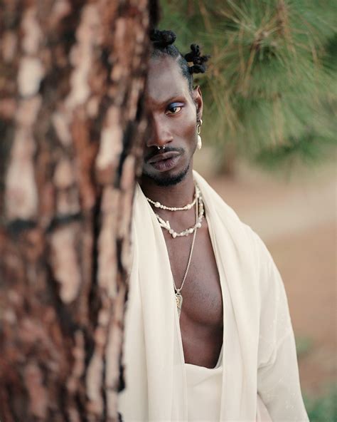 Erik Carter Photographed Ivorian Canadian Model Adonis Bosso For Hunger