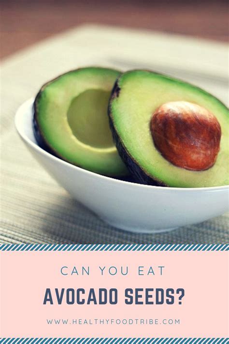 Can You Eat An Avocado Seed Benefits And Uses Avocado Seed