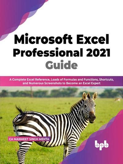 Microsoft Excel Professional 2021 Guide A Complete Excel Reference