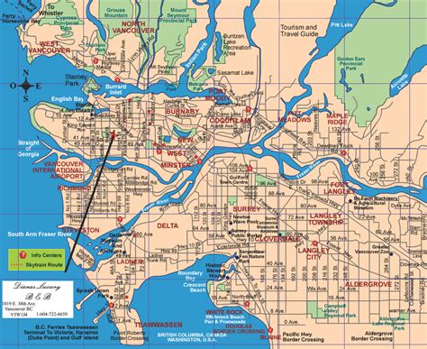 Vancouver Map Tourist Attractions Artofit