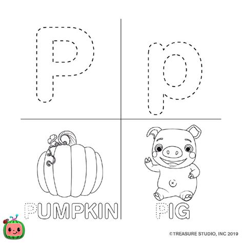 Abc Coloring Pages Cocomelon Coloring Pages