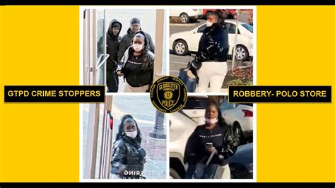 gloucester township police crime stoppers robbery polo store 11 2 2022 youtube