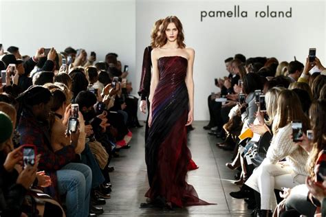 Pamella Roland Fall 2017 Collection Features A Purple Parade At Nyfw