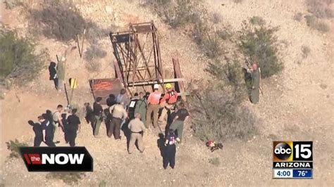 Mcso Man Trapped In Western Arizona Mine Shaft Rescue Underway