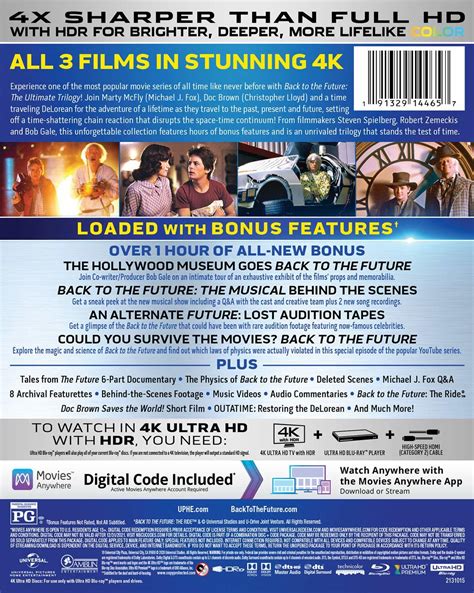 Back To The Future The Ultimate Trilogy 4k Blu Ray Fílmico