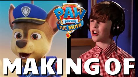 Making Of Paw Patrol The Movie Best Of Behind The Scenes Voice Actor Blooper Clips
