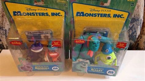 Monsters Inc Hasbro 2001 Top Scare Teams University Sulley Mike Randall