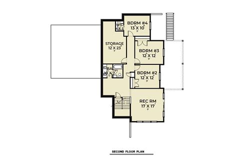 Walkout Basement Ranch Style House Plan 8757 8757