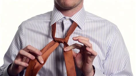 How To Tie A Double Windsor Knot Youtube