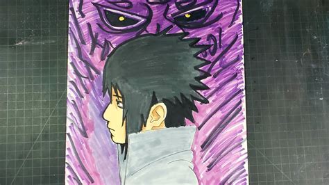 Sasuke Drawing With Susanoo Youtube