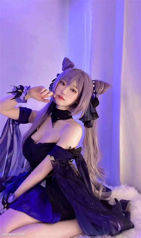 Imeva Keqing Cosplay Desnudo Asi Tico Fotos Onlyfans Patreon