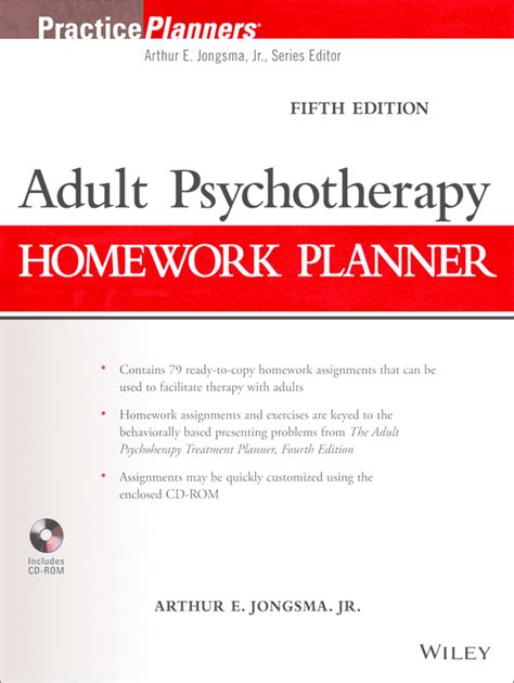 Adult Psychotherapy Homework Planner Pdf Form Fill Out And Sign Printable Pdf Template