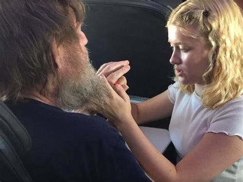Teen Girl Uses Sign Language To Help Deaf And Blind Man On