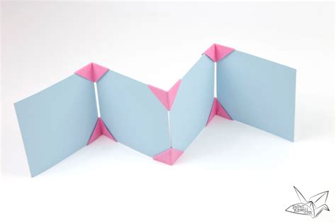 Origami Photo Frame Tutorial Make A Photo Display Photo Displays