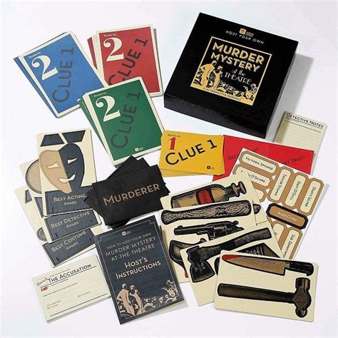 Murder mystery games have been popular at parties for years. Pin on Board, Card, Mahjong & Mosaic Puzzle Games