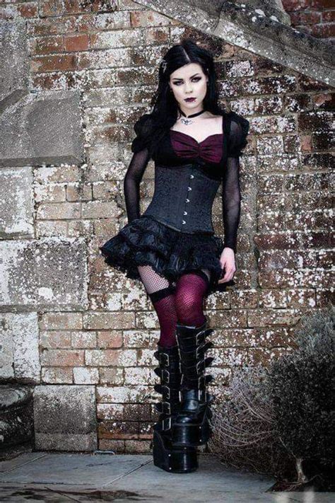 Pin By † † Brian † † On † Goth Punk Emo † Gothic Fashion Gothic Outfits Gothic Fashion Women