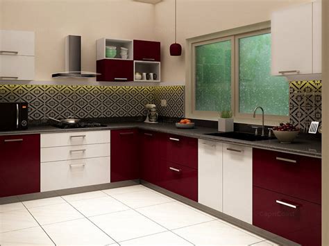 Kelly L Shaped Modular Kitchen Designs India Homelane