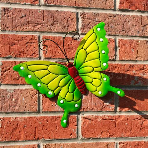 Butterflies Garden Decoration Multi Coloured Metal Outdoor Butterfly Xl