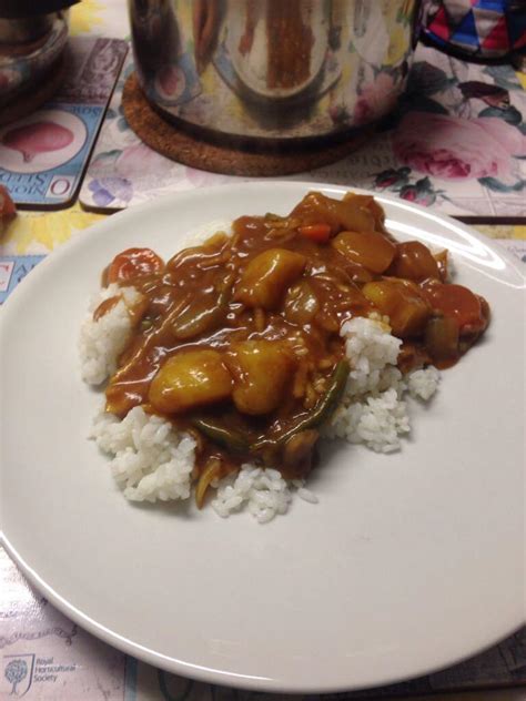 Homemade Japanese Curry With Apples Rfood