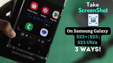How To Take Screenshot On Samsung Galaxy S Ultra Plus Full Page Youtube