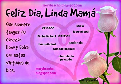 Madre Linda Y Especial Que Tengas Un Corazón Feliz Poema