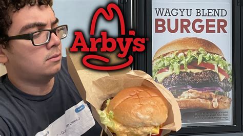 Arby S Burger Review New Arby S Wagyu Blend Burger Taste Test
