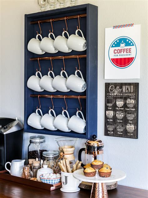 Check out our diy coffee bar sign selection for the very best in unique or custom, handmade pieces from our shops. Upgrade Your Kitchen With a Stylish DIY Coffee Bar | HGTV
