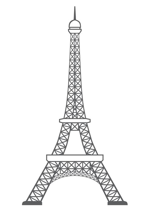 Eiffel Tower Template
