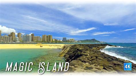 Magic Island 🌈 Ala Moana Beach ⛱️ Hawaii 4k Youtube