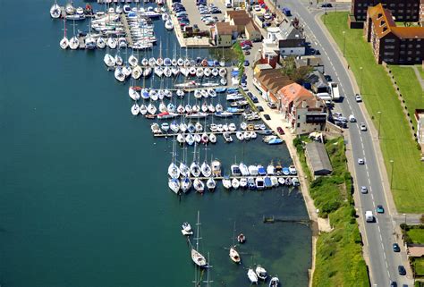 Riverside Boatyard In Bursledon Southampton Gb United Kingdom
