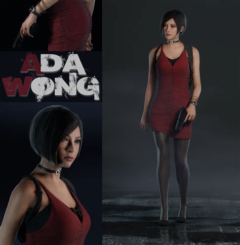 Re2 Remake Ada Wong By Saqune On Deviantart