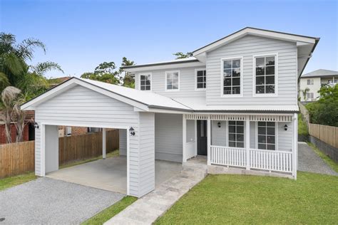 Hamptons Style Home With A Carport Custom Build Brisbane