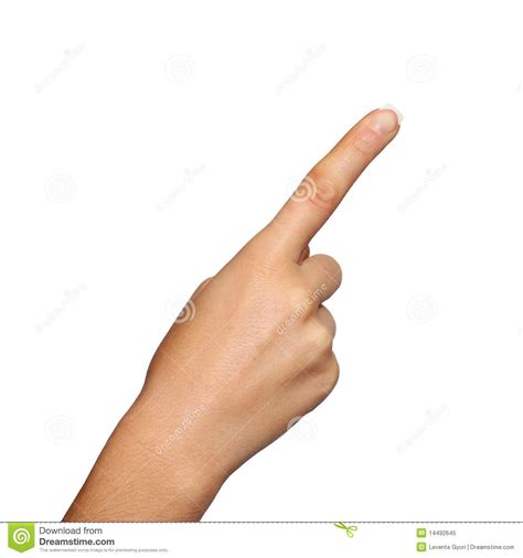 Pointing Finger Royalty Free Stock Photo - Image: 14492645