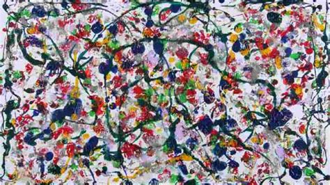 Honoring Jackson Pollock Artist Pays Homage To This Famous Member Of