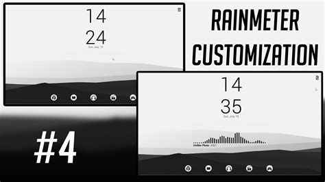 Rainmeter Desktop Customization 4 By Starlender On Deviantart