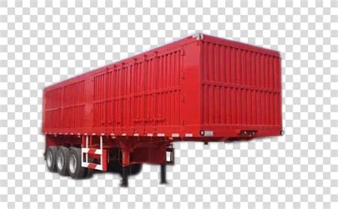 Cargo Semi Trailer Truck Transport Tractor Trailer PNG