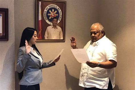 Reparation for damages cause d. Duterte on Uson appointment: 'Utang na loob ko 'yan sa ...
