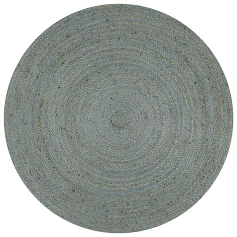 Der handgearbeitete webteppich color olivgrün aus reiner himalana schurwolle setzt einen farblichen akzent in ihrem zuhause. UrbanLFEstyle Teppich Handgefertigt Jute Rund 90 cm ...