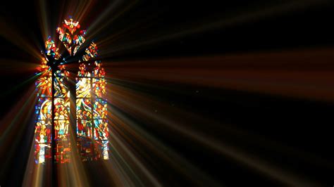 Catholic Stained Glass Wallpaper