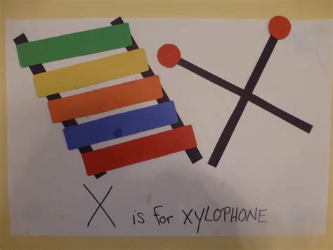 Halfway Homeschooling X Learning The Alphabet Xylophone Paper
