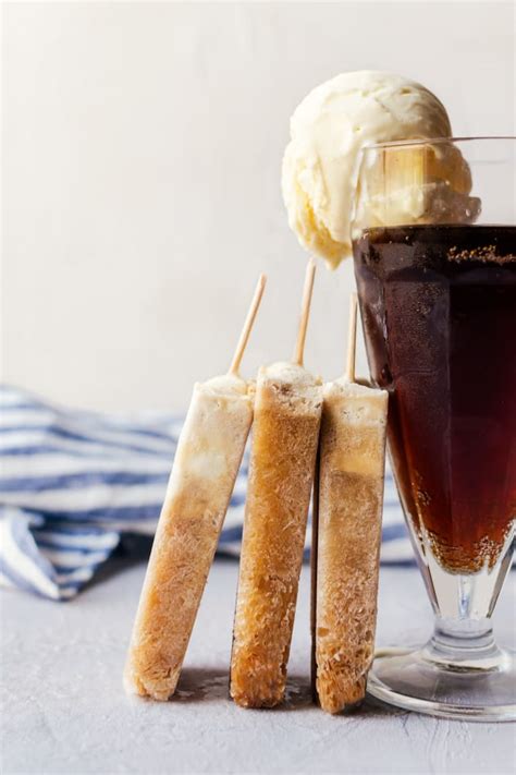 Root Beer Float Popsicles Picture Food Fanatic