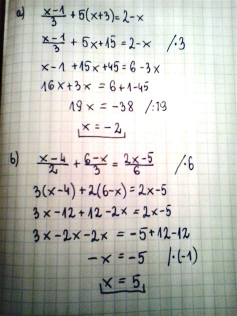 Rozwiąż Równania X+6/2=4/3 - POMOCY MATEMATYKA! DAJE NAJ! Rozwiąż równania: a) x-1/3+5(x+3) =2-x b