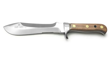 Puma Knife Puma Automesser Plumwood Handle White Hunter Knife