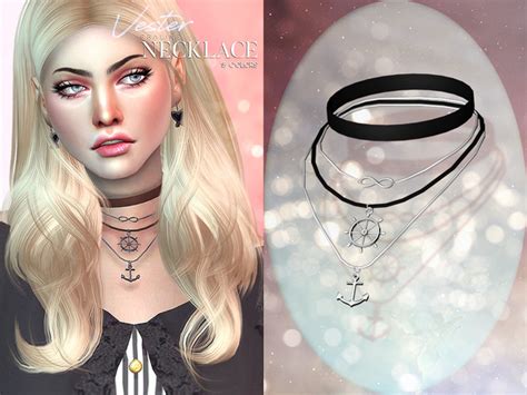 Vester Necklace By Pralinesims At Tsr Sims 4 Updates
